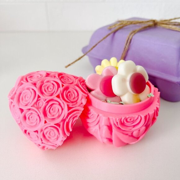 Rose-Covered Easter Eggs โ Handcrafted Party Favors, Spring Decor, Wedding Gifts - Picture 9 of 9